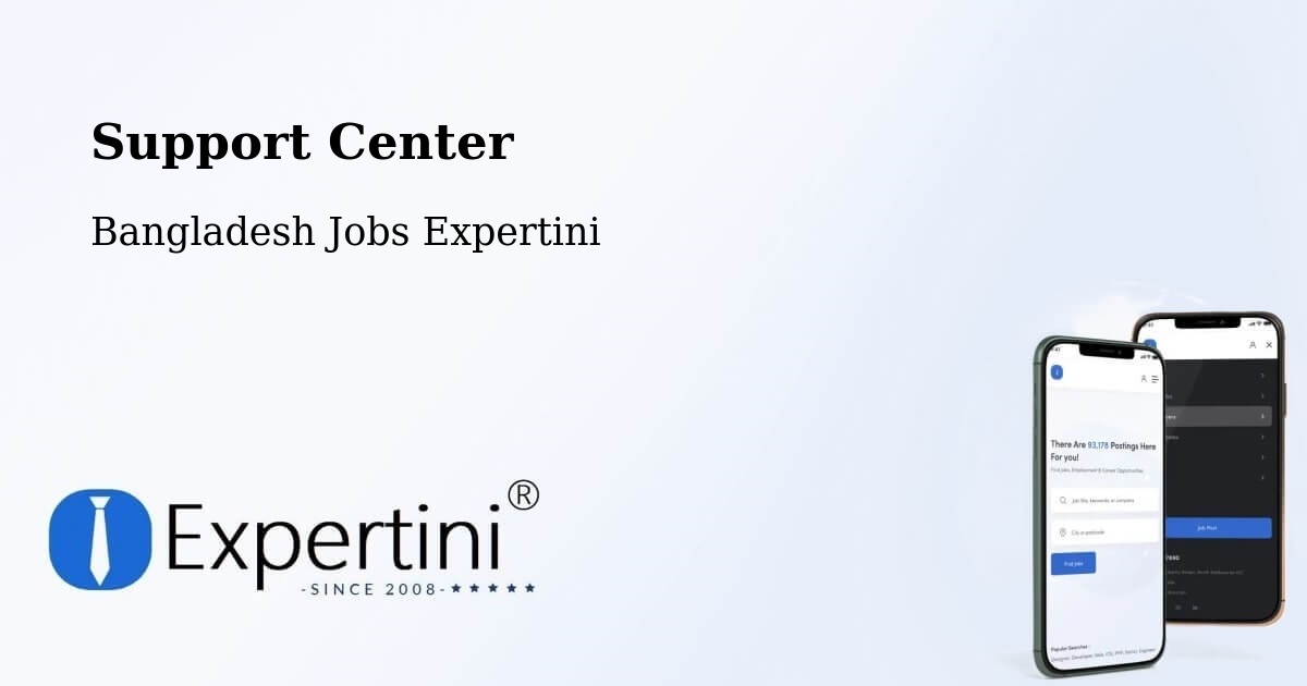 Support Services – Thakurgaon - Bangladesh Jobs Expertini